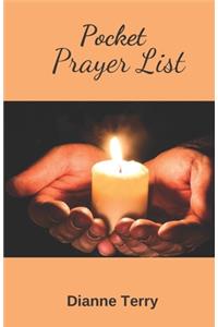Pocket Prayer List