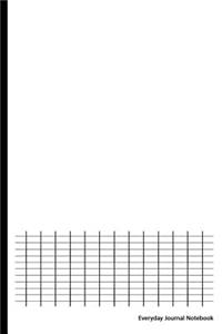 Everyday Journal Notebook - Graph Paper (White Cover)