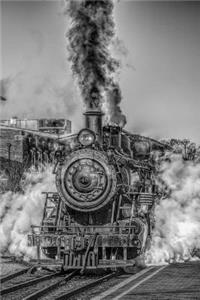 Steam Train Keeps on Rolling Journal: 150 Page Lined Notebook/Diary