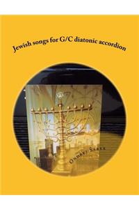 Jewish songs for G/C diatonic accordion