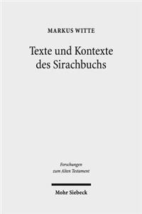 Texte und Kontexte des Sirachbuchs