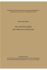 Die letzten Jahre des Nikolaus von Kues