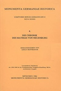 Die Chronik Des Mathias Von Neuenburg