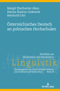 Oesterreichisches Deutsch an polnischen Hochschulen