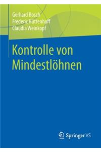 Kontrolle Von Mindestlöhnen