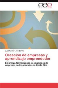 Creacion de Empresas y Aprendizaje Emprendedor