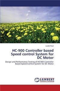 HC-900 Controller based Speed control System for DC Motor
