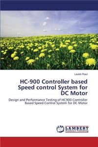 HC-900 Controller based Speed control System for DC Motor