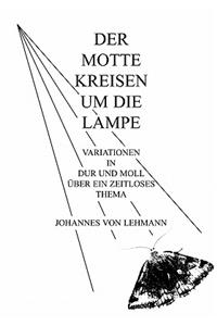 Der Motte Kreisen um die Lampe