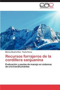 Recursos Forrajeros de La Cordillera Sanjuanina