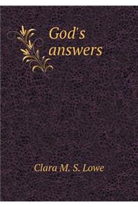 God's answers