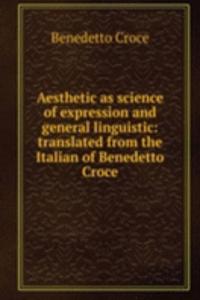 AESTHETIC AS SCIENCE OF EXPRESSION AND