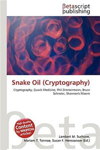 Snake Oil (Cryptography)