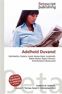 Adelheid Duvanel