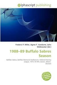 1988-89 Buffalo Sabres Season