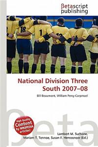 National Division Three South 2007-08