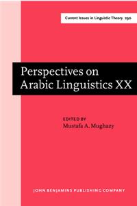 Perspectives on Arabic Linguistics: Papers from the annual symposium on Arabic linguistics. Volume XX: Kalamazoo, Michigan, March 2006: 290
