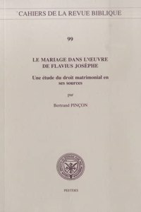Le mariage dans l'oeuvre de Flavius Josèphe
