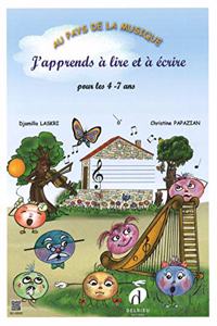 J'apprends a lire et a ecrire