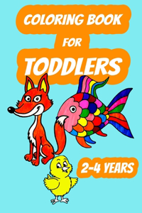 Coloring Book For Toddlers 2-4 years