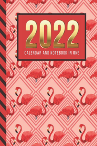 2022 Calendar and Notebook In One