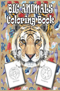 Big Animals Coloring Book
