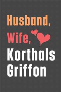 Husband, Wife, Korthals Griffon