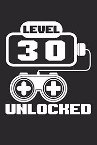 Level 30 unlocked