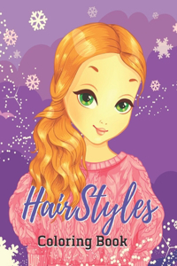 Hairstyles Coloring book