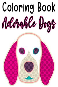 Coloring Book Adorable Dogs