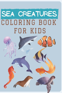 sea creatures coloring book for kids