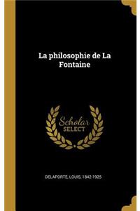 La philosophie de La Fontaine