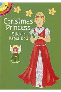 Christmas Princess Sticker Paper Doll