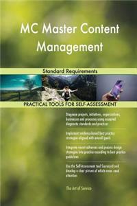 MC Master Content Management Standard Requirements