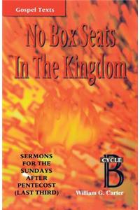 No Box Seats in the Kingdom