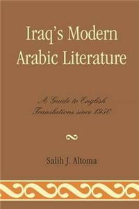 Iraq's Modern Arabic Literature