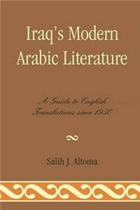 Iraq's Modern Arabic Literature