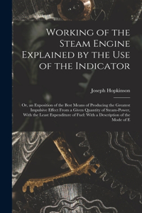 Working of the Steam Engine Explained by the Use of the Indicator