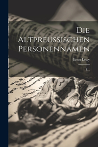 Altpreussischen Personennamen