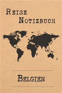 Reise Notizbuch Belgien