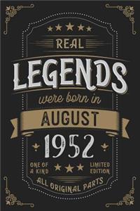 Real Legends were born in August 1952