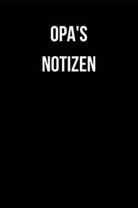 Opa's Notizen
