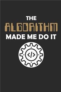 The Algorithm Made Me Do It! Journal