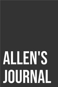 Allen's Journal