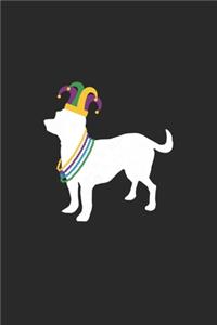 Chihuahua Journal - Chihuahua Notebook - Mardi Gras Gift for Chihuahua Lovers