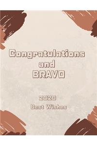 Congratulations and Bravo 2020 Best Wishes