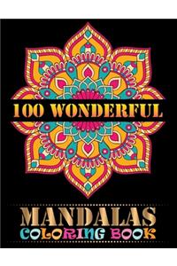 100 Wonderful Mandalas Coloring Book