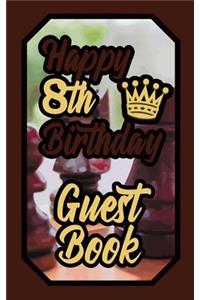 Happy 8th Birthday Guest Book