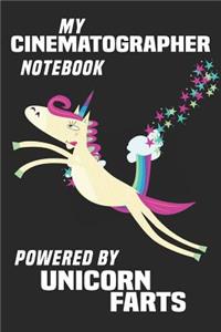 My Cinematographer Notebook Powered By Unicorn Farts