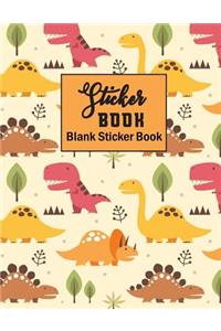 Sticker Book Blank Sticker Book